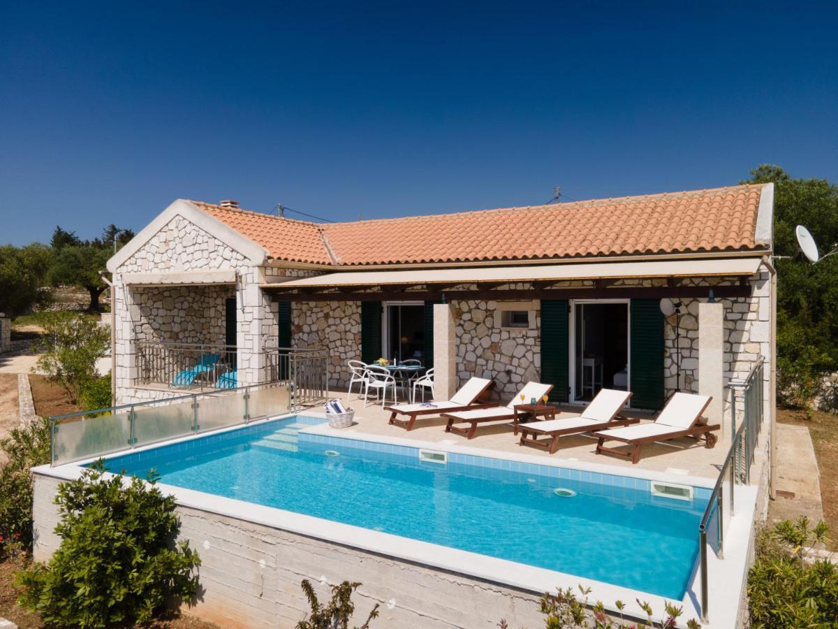Stone Villa Eriphyle ,Private Witn Sunset View Fiskardo Esterno foto